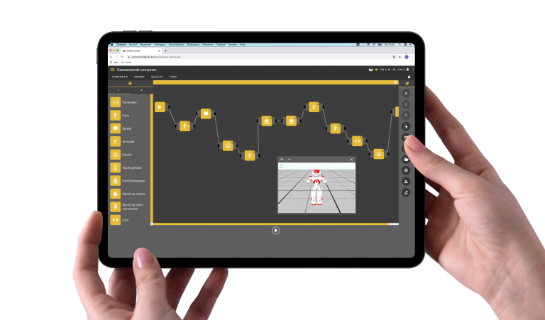 Advanced Composer with Virtual Robot